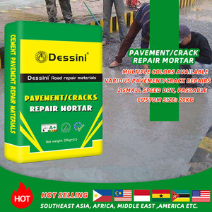 Mortier de réparation de fissures de pavage auto-nivelant haute résistance Dessini pour sols <span class=keywords><strong>en</strong></span> chaux, ciment et <span class=keywords><strong>béton</strong></span>, mélange de mortier de ciment - Product Image 2