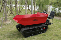 Mini-dumper sur chenilles entièrement hydraulique ANT BY1000M – Mini-dumper utilitaire