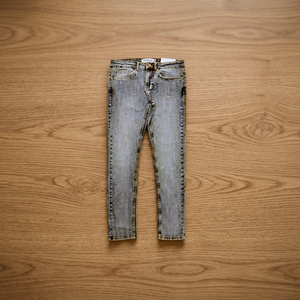 Pantalones Casuales Unisex de Peso Medio, Pantalones Cargo de Mezclilla de Alta Calidad con Doble Bolsillo, Corte Holgado, Lavado Medio, para Invierno, para Hombre - Product Image 3