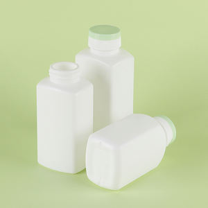 Botella de pastillas personalizada de alta calidad con tapa a prueba de niños, contenedor cuadrado para pastillas de 30 ml y 60 ml, botellas de plástico HDPE para vitaminas. - Product Image 3