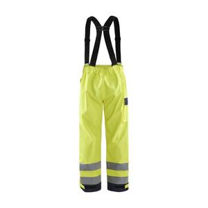 BLAKLADER - 131320223389L Pantalon de pluie ignifuge Niveau 2 Jaune/Bleu marine-EAN 7330509783597 FLAME RESISTANT WORKWEAR - Product Image 2