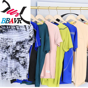 Camisetas Usadas Vintage Gracer al por Mayor para Hombre, Poliéster/Algodón, Verano, Todas las Tallas, Ropa en Stock, Estilos Variados, Ropa de Segunda Mano - Product Image 4