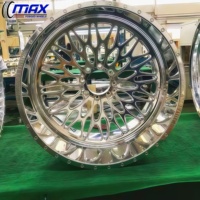 Jantes forgées sur mesure Super Single 5x150 6x139.7 8x170 6x120 pour Toyota Tundra Sequoia Ford F250 GMC Canyon Chevy Silverado