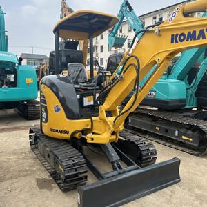 Excavadora de cadenas mini Komatsu PC30MR de segunda mano, excavadora usada de 3 toneladas, PC30 PC35 PC40, excavadora hidráulica en venta - Product Image 3