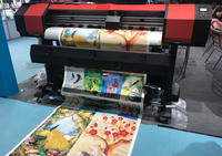 Impresora de Inyección de Tinta I3200 Dx5 Xp600 de 1.6m 1.8m 3.2m, Plotter Chino de Gran Formato para Pósteres, Lonas, Vinilos, Impresora Eco Solvente