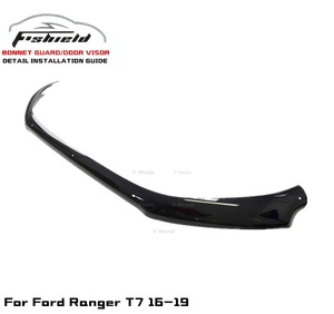 Pour Ford Ranger T6 <span class=keywords><strong>T7</strong></span> 2016-2019 20 Protection de capot / déflecteur de pierres en noir - Product Image 1