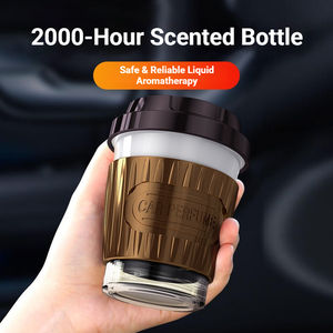 Diffuseur d'aromathérapie pour voiture parfumé au café haut de gamme pour la console centrale - Design moderne, sans électricité - Product Image 2