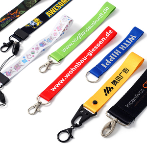Free Sample Custom Mini Carabiner <strong>Lanyards</strong> <strong>for</strong> <strong>Keys</strong>/Short <strong>Lanyard</strong> - Product Image 5