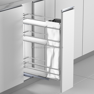 Modern Design Sliding <b>Kitchen</b> <b>Storage</b> Pull Out Bread Basket Wire <b>Kitchen</b> <b>Storage</b> Rack 02.2A.RWD20731.904 China Supplier <b>Kitchen</b> - Product Image 1