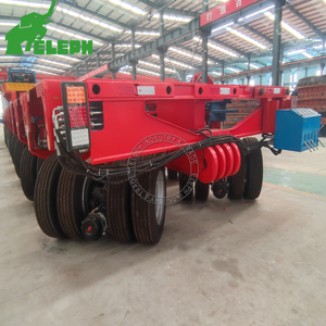 <span class=keywords><strong>Remolque</strong></span> de Plataforma Baja Usado de Servicio Pesado, 8 Líneas, 16 Ejes, 220 Toneladas, Cuello de Cisne, Modular, de <span class=keywords><strong>Segunda</strong></span> <span class=keywords><strong>Mano</strong></span> - Product Image 5