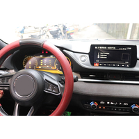 ZWNAV Speedometer mobil RC, Speedometer Cluster Digital LCD 12.3 inci untuk Mazda 6 Atenza Mazda CX-5 2010-2021