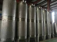 Fermenteur à chauffage électrique automatique personnalisé Réservoir de stockage en acier inoxydable avec fonction de refroidissement de l'agitateur Application alimentaire de soja