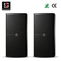 Système audio professionnel double 15 pouces 1200W haute puissance pour événements extérieurs