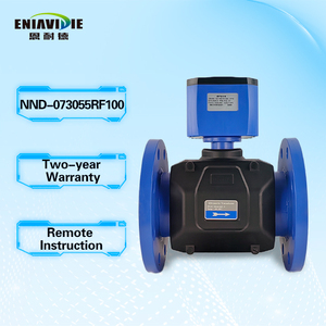 Đồng hồ đo lưu lượng nước siêu âm Đồng hồ đo lưu lượng nước kỹ thuật số RS485 Đồng hồ đo lưu lượng thông minh DN100 với nguồn điện bên ngoài - Product Image 1
