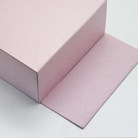 Kit de perruques en dentelle tressée de luxe personnalisé ondulé pour produits de soins de la peau emballage en papier boîte-cadeau plap avec votre propre logo