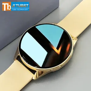 Hot selling T2 PRO relojes fashion smart watch mujer hombre T2PRO Active 2 2024 round smartwatch for women men