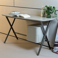 Bureau d'ordinateur moderne pour la maison ou le bureau, avec tiroir, en bois simple, style italien minimaliste, pour l'écriture, l'étude, petit espace, support de rangement, vente en gros