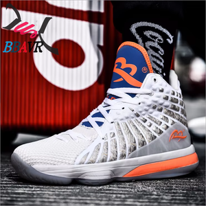 Chaussures de basketball montantes pour hommes, neuves, résistantes à l'usure et respirantes pour l'été, l'hiver et l'automne - Product Image 2