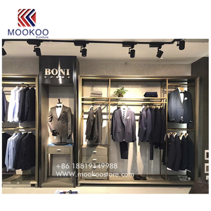 Espositore in Acciaio Inox Alto e Basso per Abbigliamento <span class=keywords><strong>ZARA</strong></span>, Arredamento per Negozi <span class=keywords><strong>di</strong></span> Abbigliamento - Product Image 5