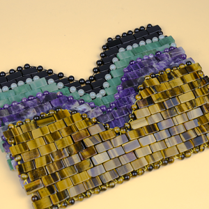 Strumento di bellezza per il massaggio degli occhi per la cura della pelle all'ingrosso della fabbrica di pietre preziose maschera di <span class=keywords><strong>giada</strong></span> al quarzo <span class=keywords><strong>rosa</strong></span> in <span class=keywords><strong>pietra</strong></span> naturale - Product Image 5