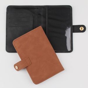 Funda de Pasaporte de Cuero PU de 7 Pulgadas, Resistente al Agua, con Diseño RFID, Logotipo Personalizado, Accesorio de Viaje de Moda, Gran Venta - Product Image 5