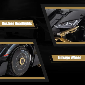 <span class=keywords><strong>KBox</strong></span> 10600 ชุดตัวต่อรถแข่ง 2519 ชิ้น แบบประกอบเอง ของเล่นรถสปอร์ตกลไก สำหรับเด็ก ของขวัญ ชุดตัวต่อ - Product Image 6