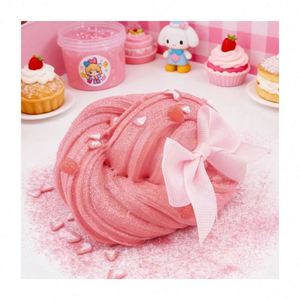 Crafted Creative Pack Pastel Fragrant Puff <b>Slime</b> Mixed Soft Clay Textures Crunchy Foam Beads Gift for <b>Slime</b> Lovers - Product Image 2