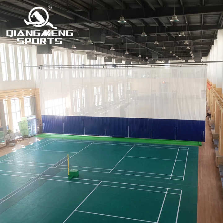 Hot Sale Indoor Sports Hall Retractable Manual Curtain Dividing
