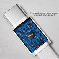 Câble USB4 magnétique anti-emmêlement DFX 1M 240W 40Gbps compatible TB4 avec E-Marker pour iPad Pro ASUS ROG Gaming Laptop