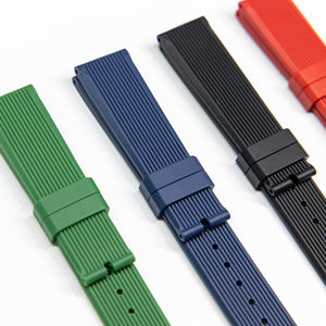 20mm <span class=keywords><strong>22mm</strong></span> <span class=keywords><strong>Bracelet</strong></span> de montre en caoutchouc de <span class=keywords><strong>silicone</strong></span> <span class=keywords><strong>Bracelet</strong></span> de montre coloré pour Rolex/Longines/<span class=keywords><strong>Seiko</strong></span>/Omega - Product Image 3