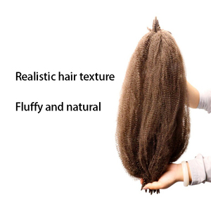 Parrucca Sintetica di Alta Qualità Effetto Capelli Naturali, Stile Caterpillar, per Donne, Moda Europea e Americana - Product Image 3