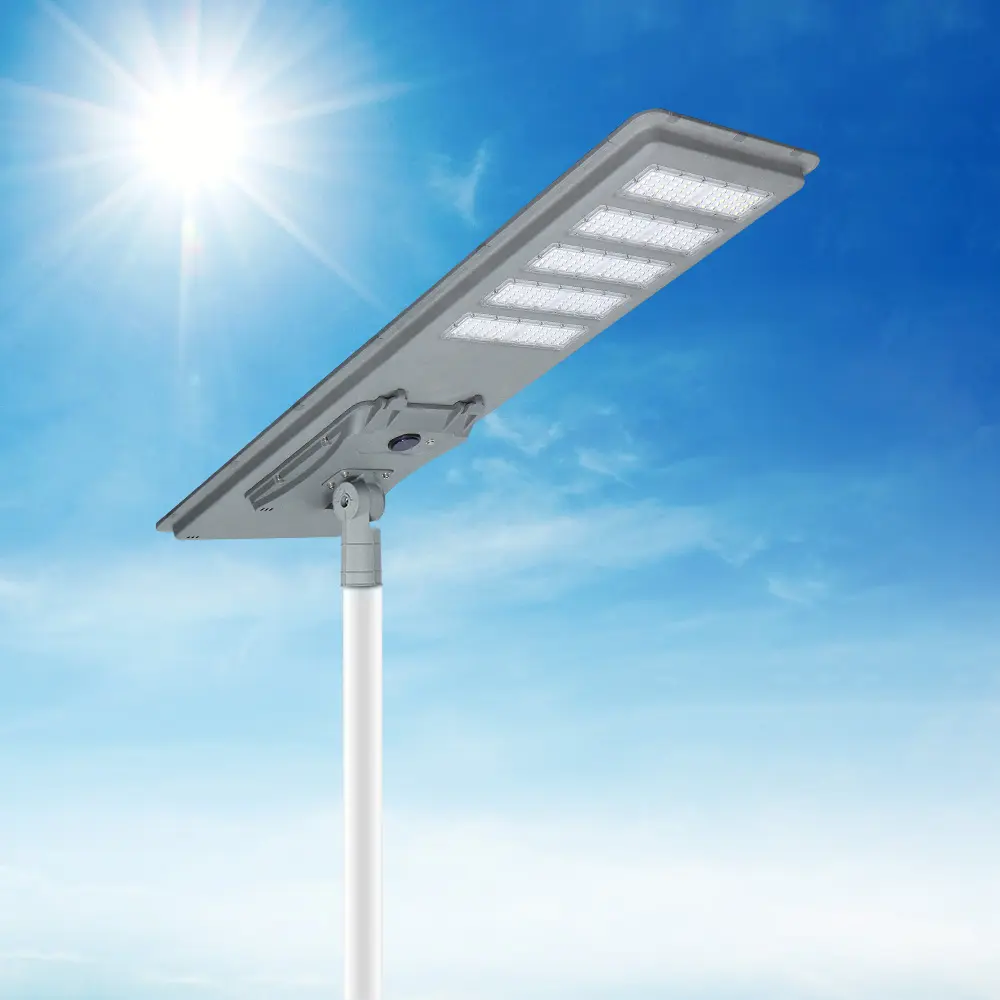 Lâmpada solar inteligente para rua, jardim de paisagem, baixo preço de fábrica KCD, 30w, 150w, 500w, luz LED para uso externo, movida a energia solar