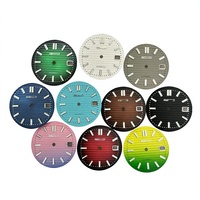 Cadran de montre de haute qualité, 30.5mm, vert lumineux, pour mouvement NH35, accessoires de montre