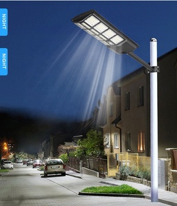 Projecteur LED solaire étanche IP65, éclairage extérieur 600W, lampadaire solaire, batterie grande capacité, éclairage de jardin pour portail, entrepôt - Product Image 4