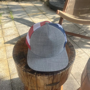 Wholesale Unisex Waterproof Nylon Lightweight Custom Logo Unstructured 5 Panel <b>Flat</b> Brim Trucker <b>Hat</b> Quick Dry for Outdoor Sport - Product Image 1