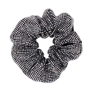 Hua Liyu Scrunchies en strass FQ 001, attaches élégantes pour cheveux pour queue de cheval - Product Image 4