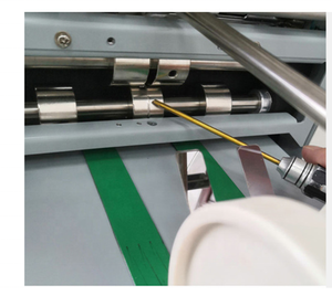 Wholesale <b>A3</b> B5 Direction Fold Four Screen Industrial <b>Paper</b> Folding Machine 11x17 03-4 - Product Image 3