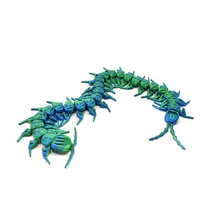 Vente flash : modèle de centipède en plastique imprimé en 3D, articulations mobiles mécaniquement, jouets pour enfants - disponible en gros - Product Image 6