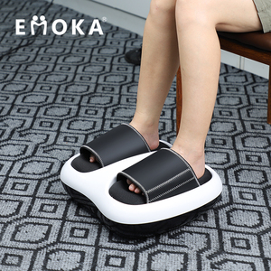 Compresa de aire Acupresión Emoka Multifunción Vibrador eléctrico Masaje de pies Deluxe Shiatsu Masajeador de pies con calor ABS 30W - Product Image 2