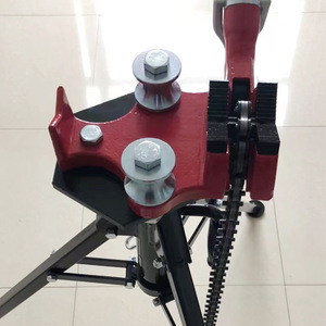 Soporte de Trípode Portátil H404 con Mordaza de Cadena, Mordaza de Cadena Industrial Profesional de Hierro Fundido para Soportar Tubos de 6 Pulgadas - Product Image 1
