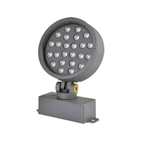 Projecteur LED carré et rond étanche pour extérieur, éclairage de façade de villa, parc, arbre, paysage