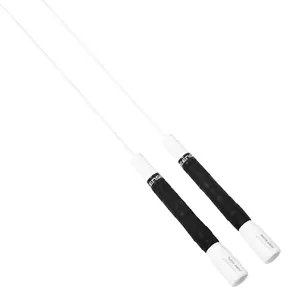 Adjustable Skipping PVC Speed Jump Rope For Fitness Training Sweatband Long Handle