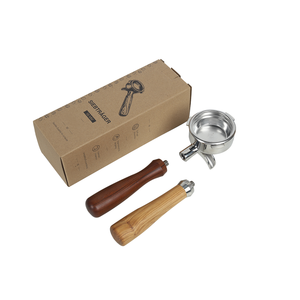 ด้ามจับไม้ OEM แบบ 3 หู ขนาด 51/58 มม. สำหรับ<span class=keywords><strong>เครื่อง</strong></span><span class=keywords><strong>ชง</strong></span><span class=keywords><strong>กาแฟ</strong></span>เอสเพรสโซ แบบหัวจ่ายเดี่ยว - Product Image 1