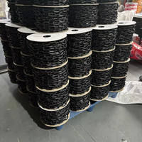 Chaîne de barrière en plastique noir Daimei BE-B101 pour la sécurité routière