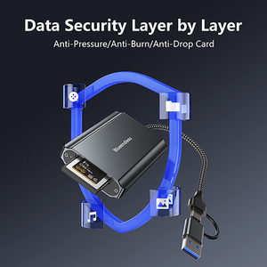 Kedatangan Baru Pembaca Kartu Memori CFexpress Tipe B <span class=keywords><strong>USB</strong></span> 3.2 Gen2 10Gbps USB3.2 Pembaca Kartu OTG Kamera Tipe-B CFe Adaptor - Product Image 4