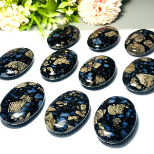 Wholesale Natural <b>Polished</b> Que Sera Stone Palm Healing Crystal Quartz Crafts for Home Decoration Gift - Product Image 4