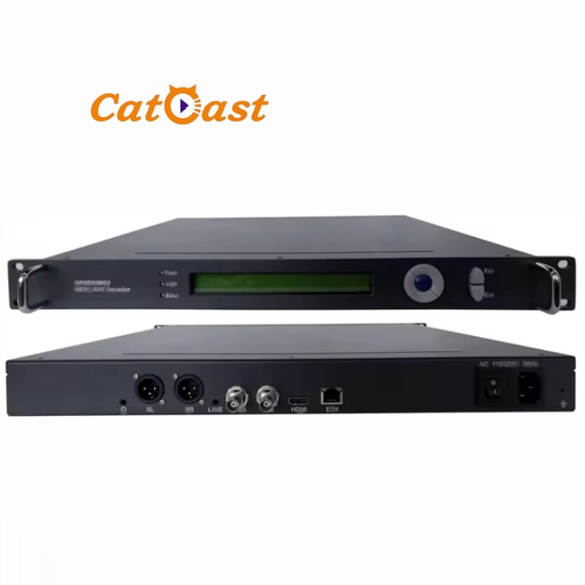 CATV Decoder SDI HD MI HEVC with HLS/HTTP/RTSP/RTP/RTMP/UDP/SRT Protocols for Campus Hospital Use