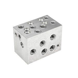 Bloques de Distribución Hidráulicos de Hierro Dúctil y Acero Fundido de Aluminio con Válvulas Hidráulicas Personalizadas para Ingenieros Hidráulicos, Flujo de 35-220L - Product Image 3