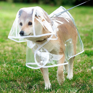 Impermeable para Mascotas XS-8XL, Ropa Impermeable para Perros Pequeños y Grandes, Chaqueta para Perros, Traje para Mascotas, Impermeable Transparente para Perros - Product Image 3