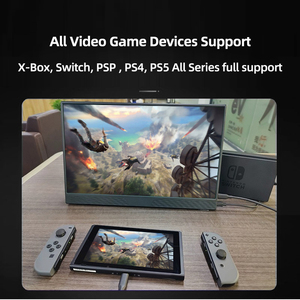 Moniteur portable intelligent IPS 14 pouces 1920*1200p avec écran tactile supplémentaire compatible avec les smartphones, les ordinateurs portables et les ordinateurs - Product Image 2